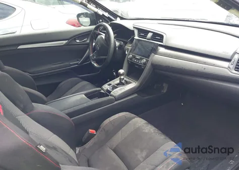 2018 Honda Civic Si из США, поврежденный, VIN 2HGFC3A54JH755809